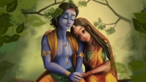 Radhe Krishna Love Anime Status Video Download